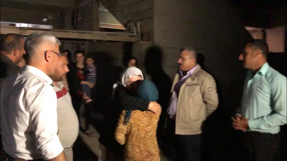 A 14-year-old Kurdish Ezidi girl rescued after three year of abduction by the Islamic State (IS), April, 19, 2018. (Photo: Ezidi Rescue Office)